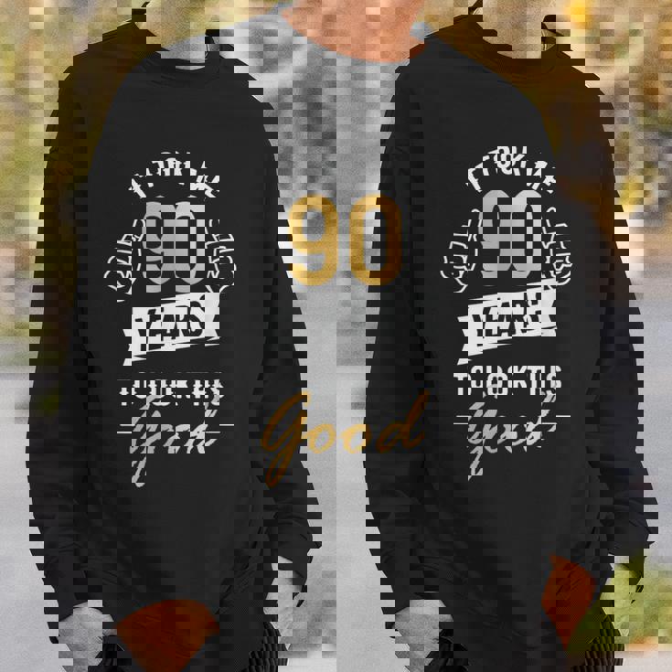 90歳 誕生日 お祝い 90歳 スウェットシャツ 彼への贈り物