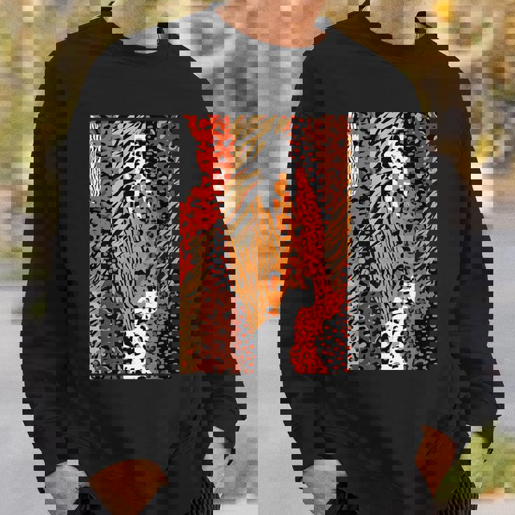 Africa アフリカ Animal Print Africa Is Calling スウェットシャツ 彼への贈り物