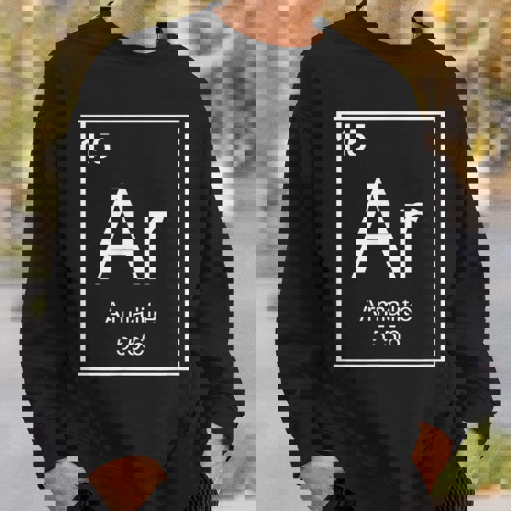 Armalite Ar-15 元素周期表 スウェットシャツ 彼への贈り物