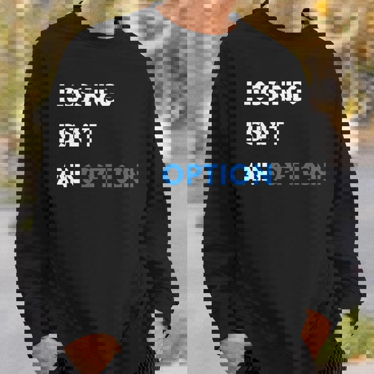 Champion Mindset Losing Isn’T An Option Motivationalta 長袖tシャツ スウェットシャツ 彼への贈り物