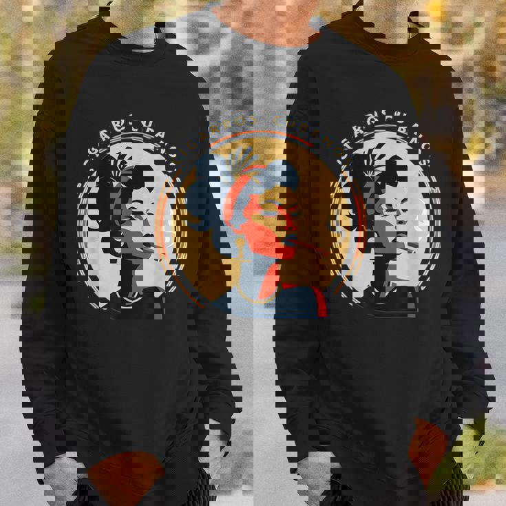 Cigarros Cubanos キューバ 葉巻 スウェットシャツ 彼への贈り物