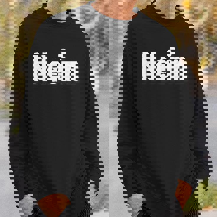 Cool Nope 引用句 ドイツ語で「No Or Nope」と言う人のための一言 スウェットシャツ 彼への贈り物