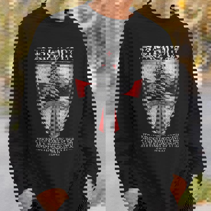Deusult He Trains My Hands For War Templar Knights スウェットシャツ 彼への贈り物