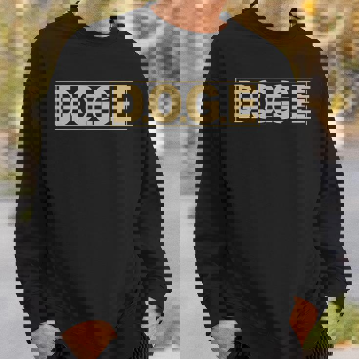 Doge DOGE 政府省 効率性 Meme スウェットシャツ 彼への贈り物