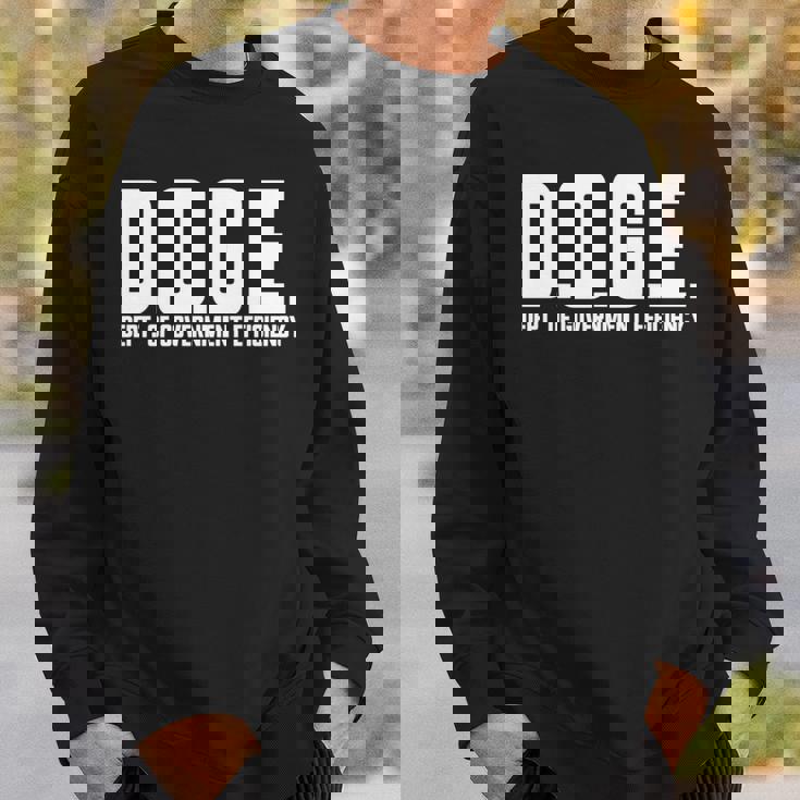 DOGE 政府効率省 Doge 長袖tシャツ スウェットシャツ 彼への贈り物