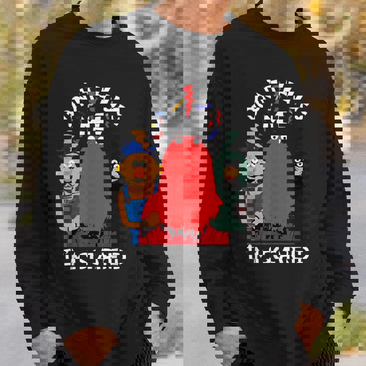 Don't Hug Me I'mcareds 面白い言葉 皮肉 スウェットシャツ 彼への贈り物