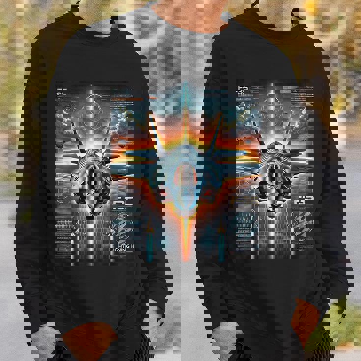 F-35 ライトニングii 戦闘機 スウェットシャツ 彼への贈り物