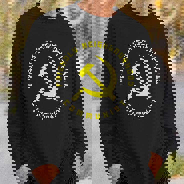 Friendly Neighbourhood Communist 面白い共産主義 スウェットシャツ 彼への贈り物