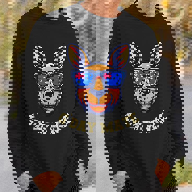 G Day Mate カンガルーオーストラリア国旗シャツ オーストラリア オーストラリア スウェットシャツ 彼への贈り物