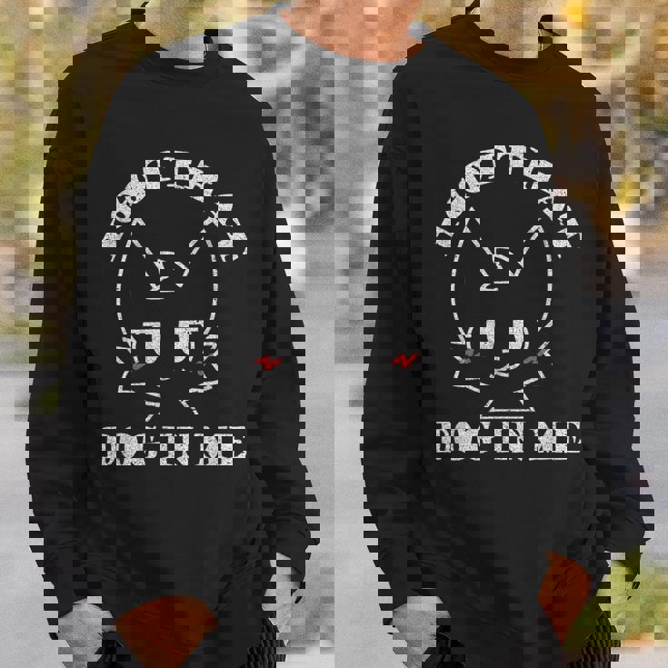 I Got That Dog In Me Boykisser ホワイト スウェットシャツ 彼への贈り物