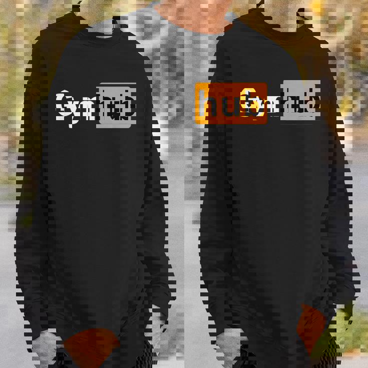 Gymhub 面白い ワークアウト フィットネス モチベーション ジム スウェットシャツ 彼への贈り物