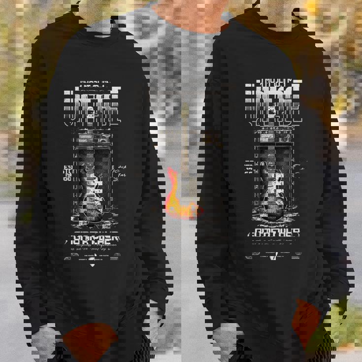 I'm Not Old I'm ヴィンテージ レトロ 1966 ギター 長袖tシャツ スウェットシャツ 彼への贈り物