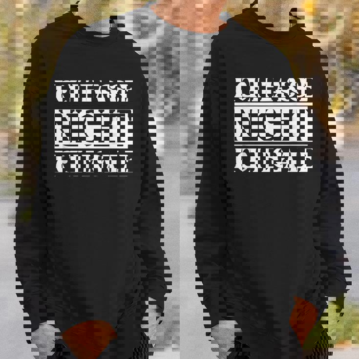 Ich Hasse Nicht Ich Egale ドイツ語のジョーク スウェットシャツ 彼への贈り物