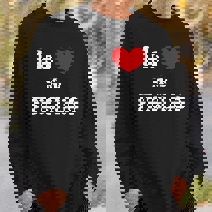 Io Amo Mio Figlio Io Cuore Mio Figlio Felpa Regalos para él