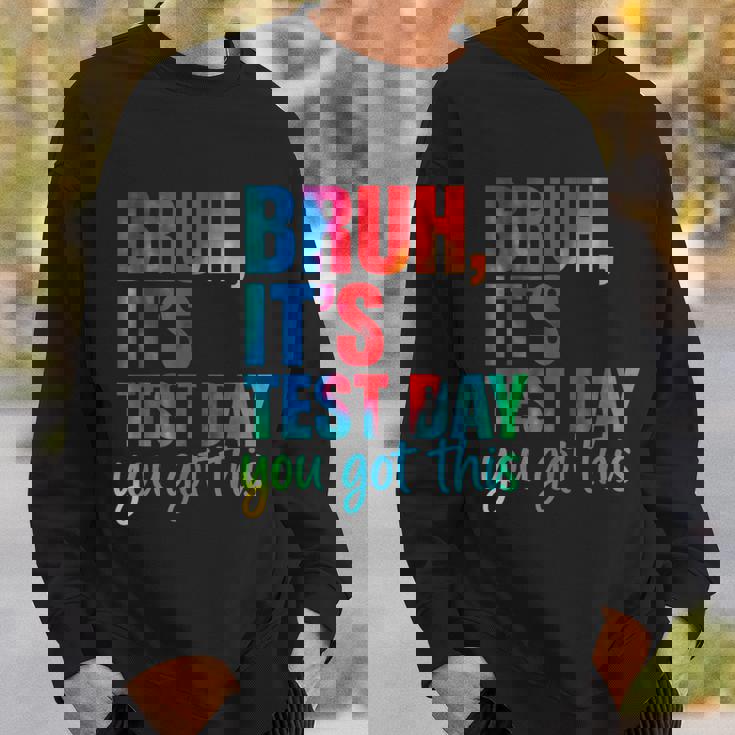 Its Test Day シャツ 学生 モチベーション ポジティブ バイブ スウェットシャツ 彼への贈り物
