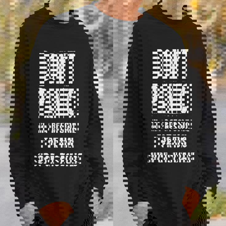 It運用サポートスペシャリスト スウェットシャツ 彼への贈り物