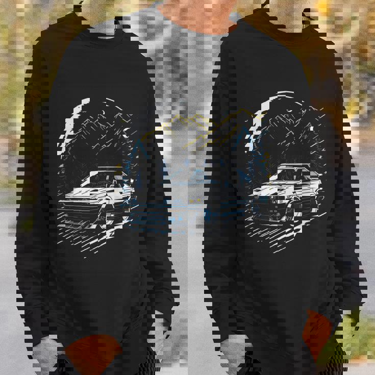 Jdm ドリフト アニメ 漫画 車 八六 スウェットシャツ 彼への贈り物