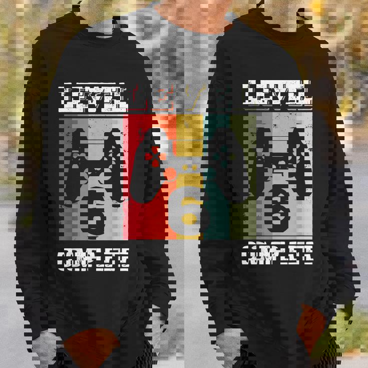 Level 6 6年目の結婚記念日のギフトに最適 スウェットシャツ 彼への贈り物