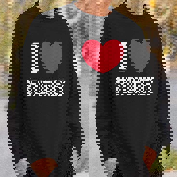 I Loveydney シドニーが大好き スウェットシャツ 彼への贈り物