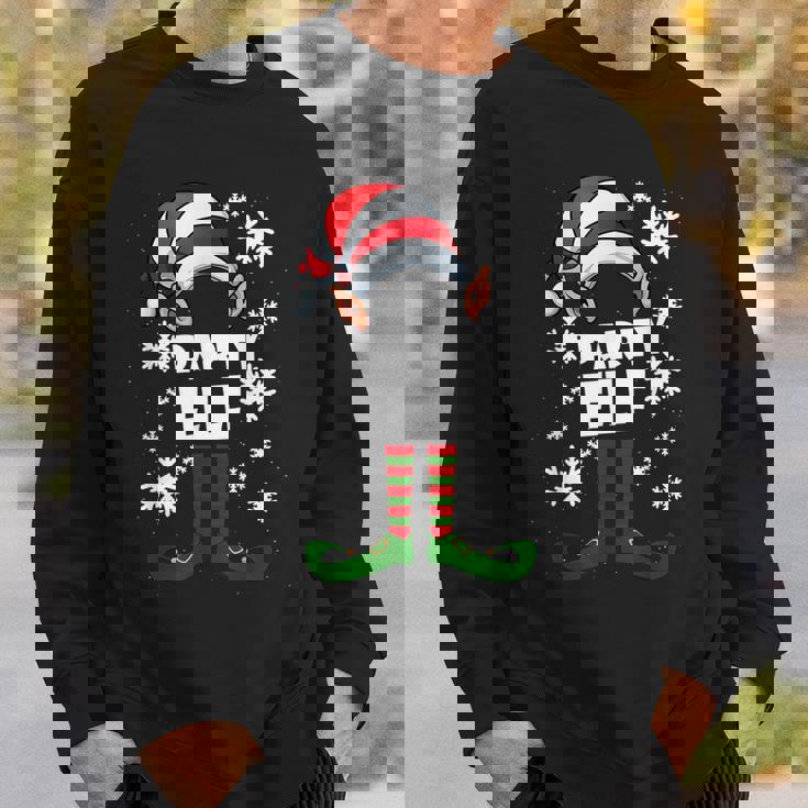 Party Elf Partnerlook Elfen Weihnachten Ugly Christmas Sweatshirt Geschenke für Ihn