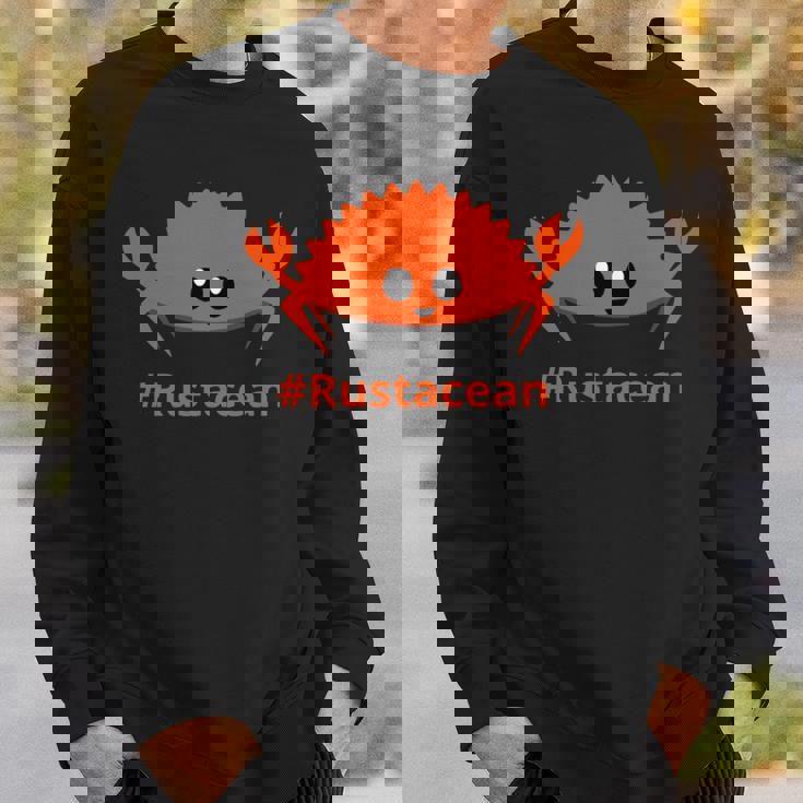 Rustプログラミング言語tシャツ – システムプログラマー開発者 長袖tシャツ スウェットシャツ 彼への贈り物