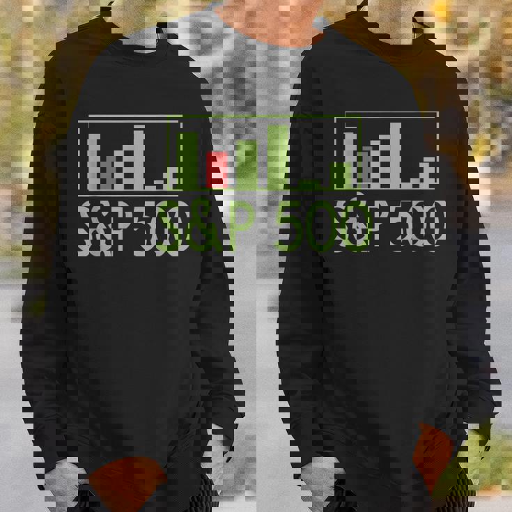 S&P 500 アメリカ株インデックス証券取引知識財務 スウェットシャツ 彼への贈り物