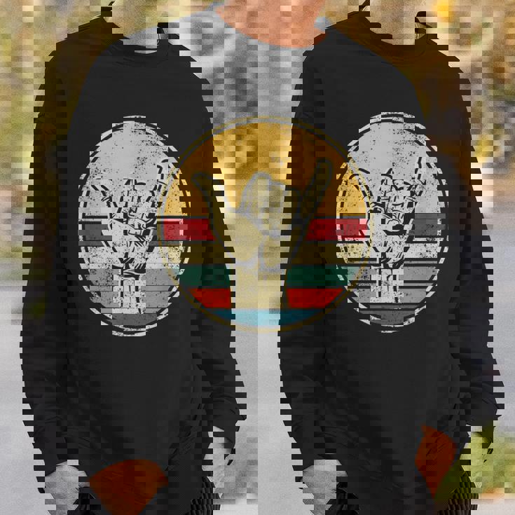Shaka Surfing Beach Apparel Surfer Greeting Hand Sweatshirt Unisex Gifts for Him