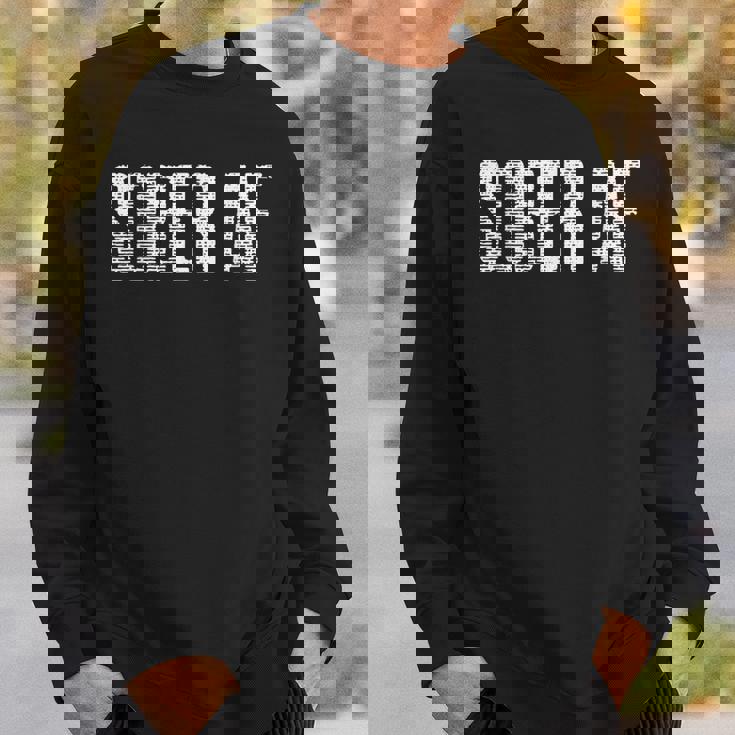 Sober Afobriety アルコールフリー グランジ スウェットシャツ 彼への贈り物