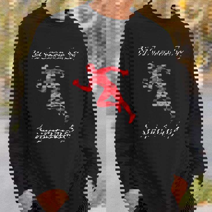 Someoneayprinting 陸上競技 ランニング スウェットシャツ 彼への贈り物