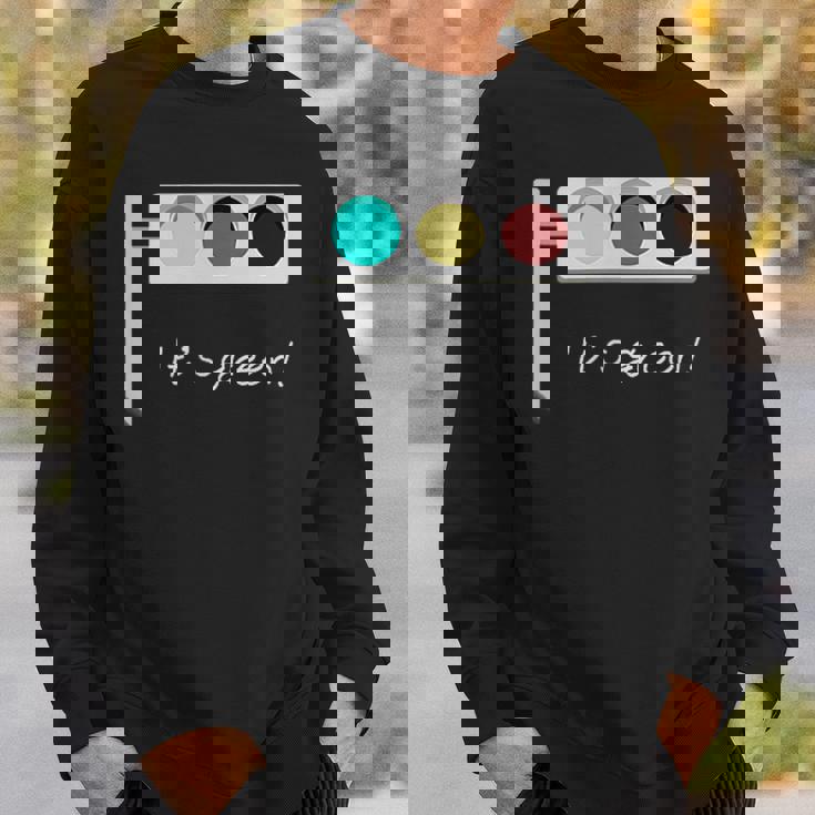 Traffic Light It's Green 信号機 メンズ レディース おしゃれ ユニーク おもしろ スウェットシャツ 彼への贈り物