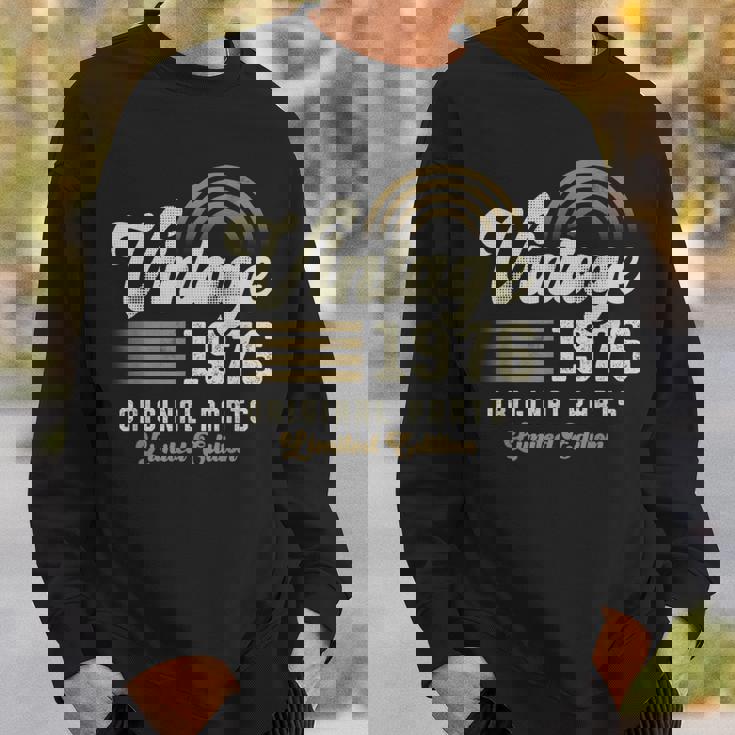 Vintage 1976 オリジナルパーツ 50歳の誕生日 スウェットシャツ 彼への贈り物