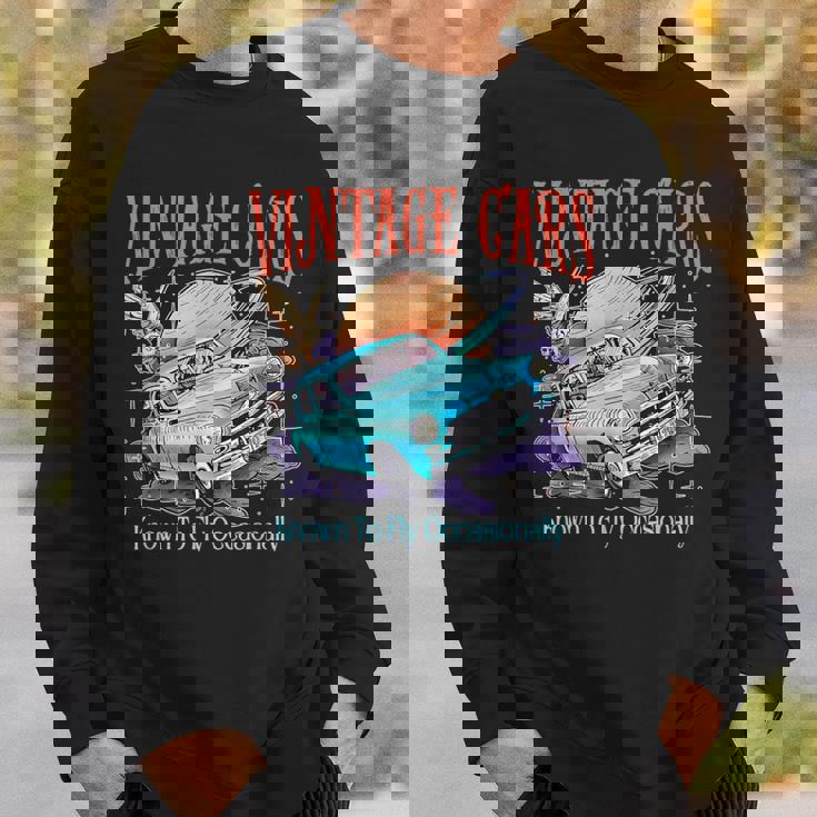 Weasley's Vintage Cars Known To Fly Occasionally Quote Sweatshirt Gifts for Him