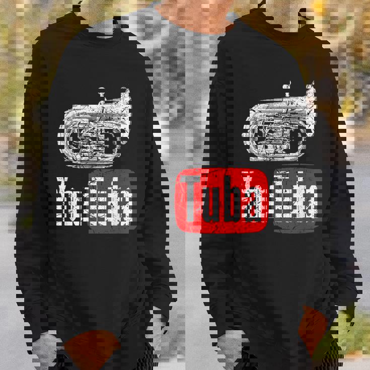 You Tuba 面白いマーチングバンド ヴィンテージ チューバ ユーフォニアム スウェットシャツ 彼への贈り物