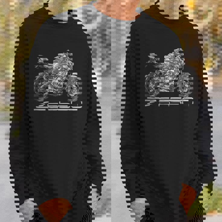 Z650 オートバイ 裸 バイク スピードバイカー スウェットシャツ 彼への贈り物