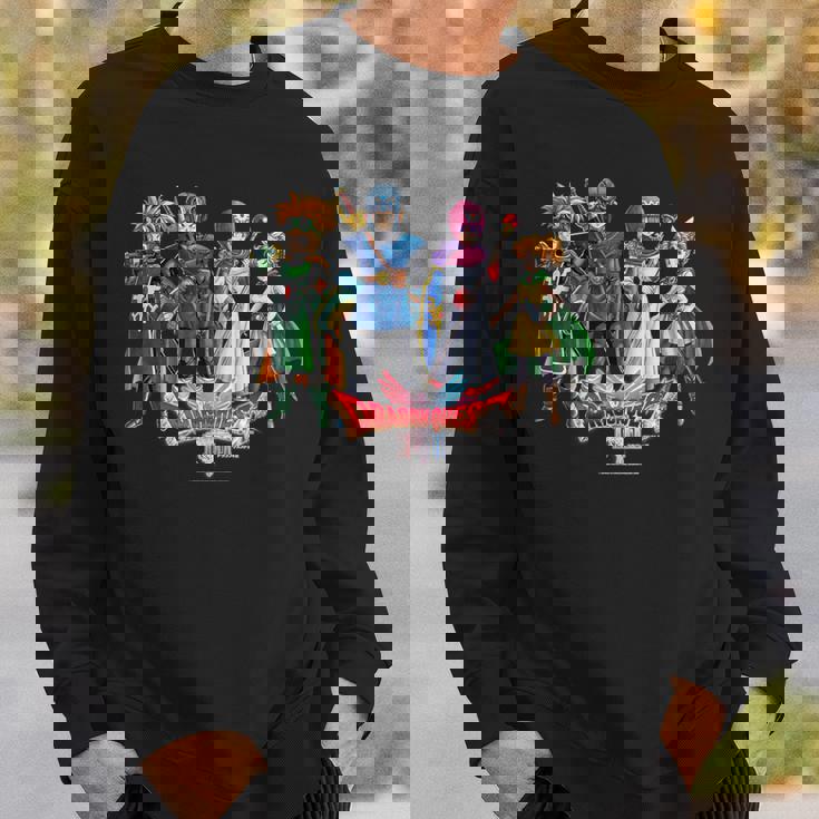 【公式】Hd-2D版『ドラゴンクエストii』キャラクターイラスト スウェットシャツ 彼への贈り物