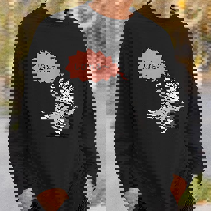 かいけつゾロリtシャツ大さくせん 「しびれる」 スウェットシャツ 彼への贈り物