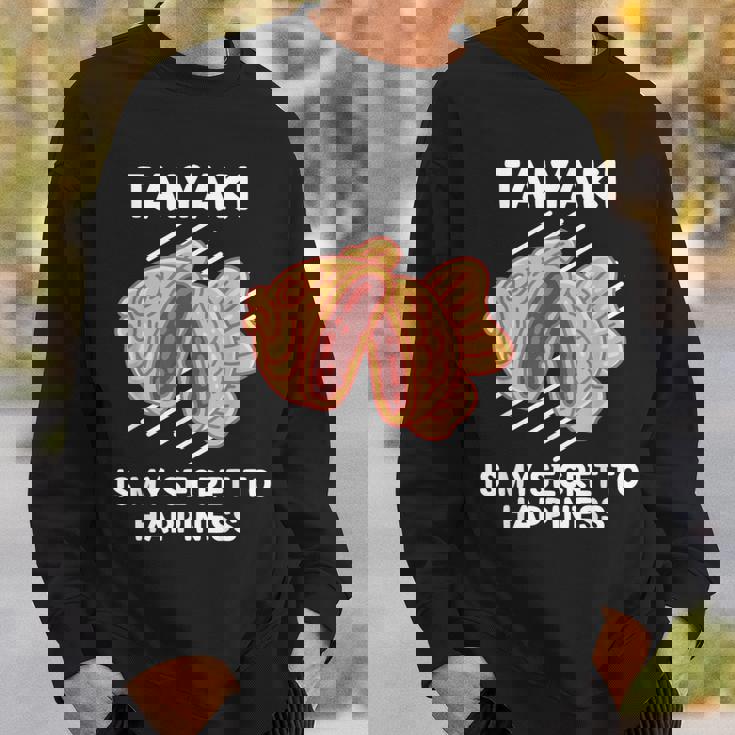 かわいいたい焼き料理は幸せの秘密 たい焼き好き。 スウェットシャツ 彼への贈り物