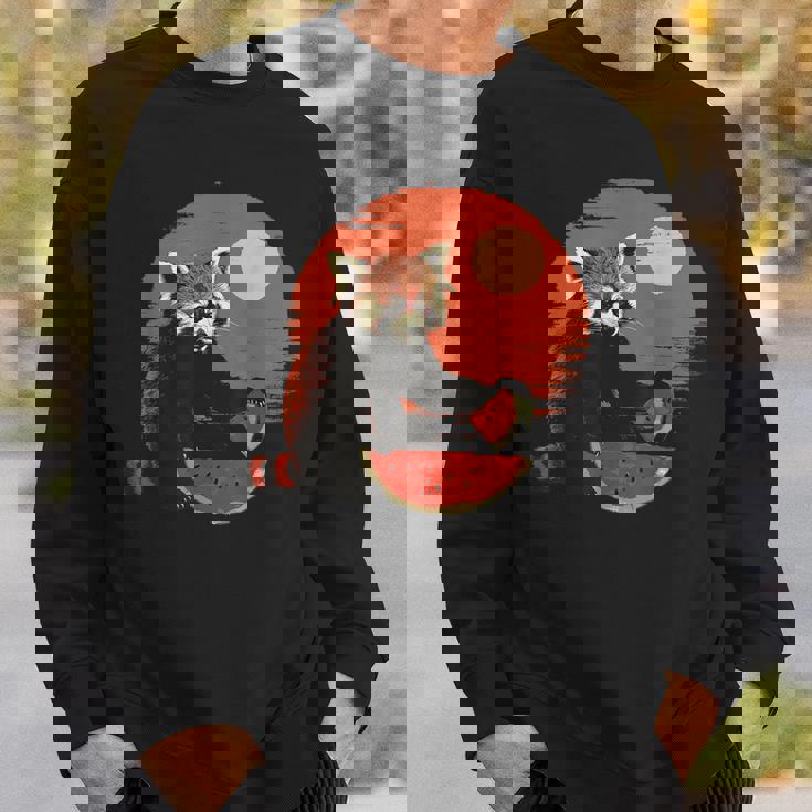 かわいいリトルパンダ くまの子 レッサーパンダ ベビーパンダ スウェットシャツ 彼への贈り物