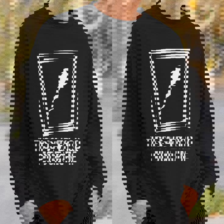 これはとても古い私の絵です 面白い誕生日プレゼント。 スウェットシャツ 彼への贈り物