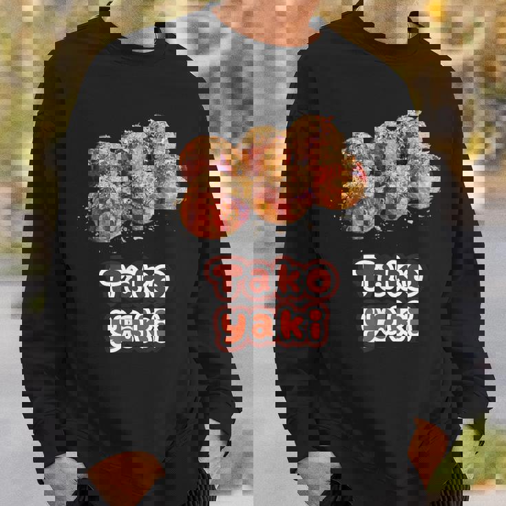 たこ焼き Takoyaki（ご飯タイム）たこやき【変なデザイン屋さん】大阪 面白い スウェットシャツ 彼への贈り物