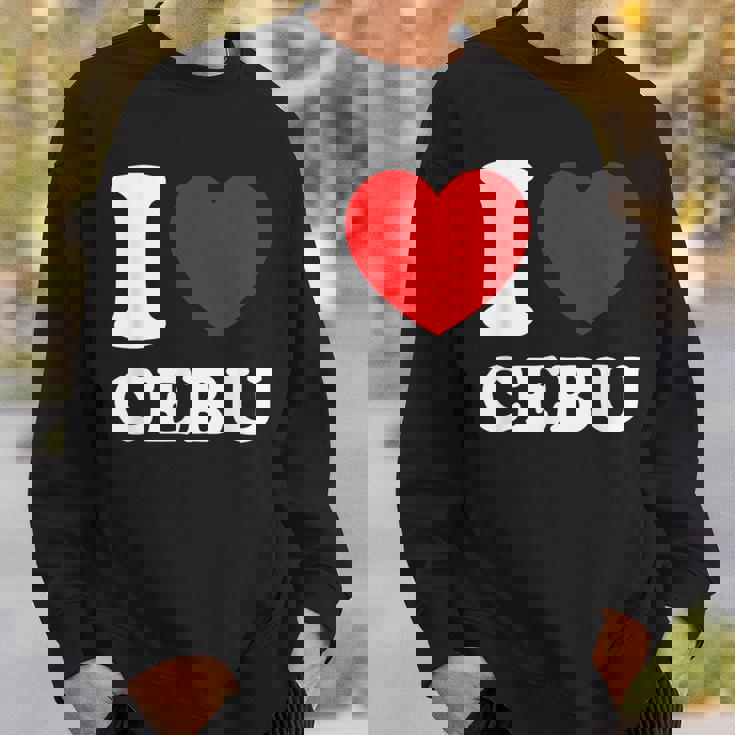 アイラブセブ、フィリピン、フィリピン スウェットシャツ 彼への贈り物