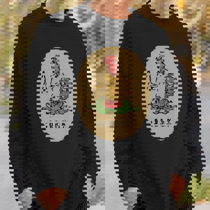 アブラシックス アブラクサス グノーシス神 テンプル騎士団 長袖tシャツ スウェットシャツ 彼への贈り物