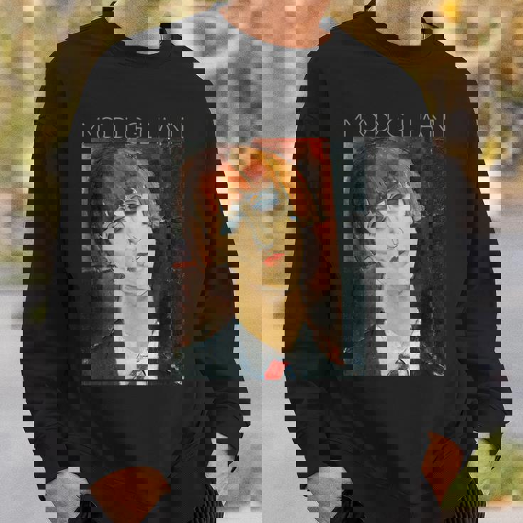 アメデオ・モディリアーニ・マダム・キスリング絵画のアイデア スウェットシャツ 彼への贈り物