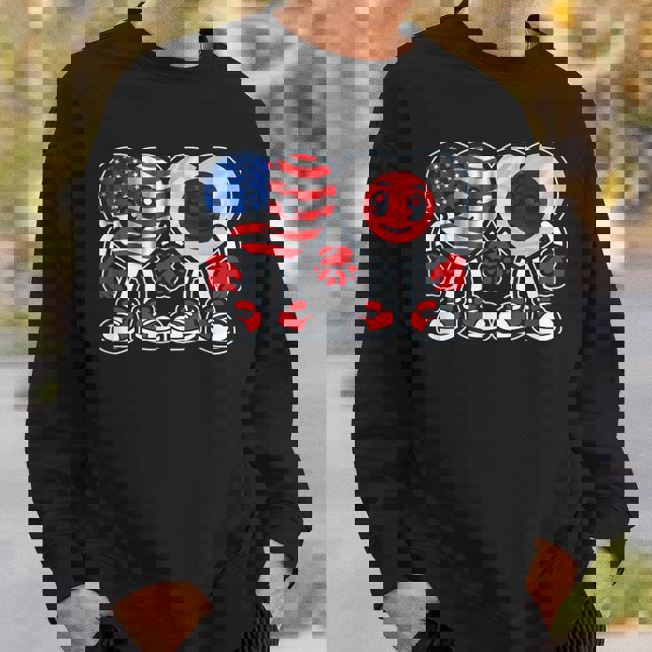 アメリカと日本 ハート フレンドシップ スウェットシャツ 彼への贈り物