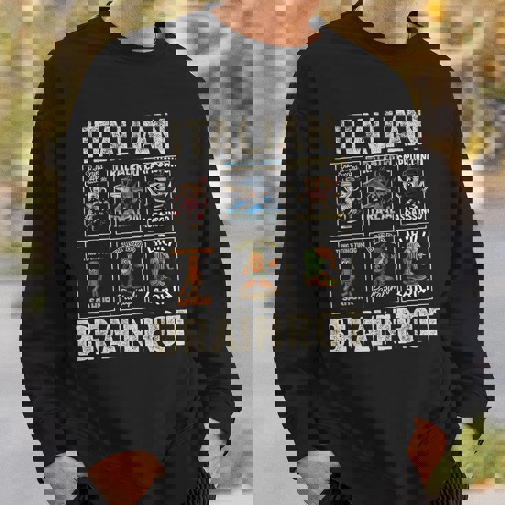 イタリアン・ブレインロット Italian Brainrot スウェットシャツ 彼への贈り物