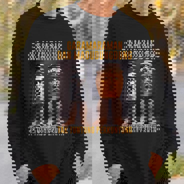 インターネットミーム Ai ガラマラマン Madudungdung ブレイン イタリアン スウェットシャツ 彼への贈り物