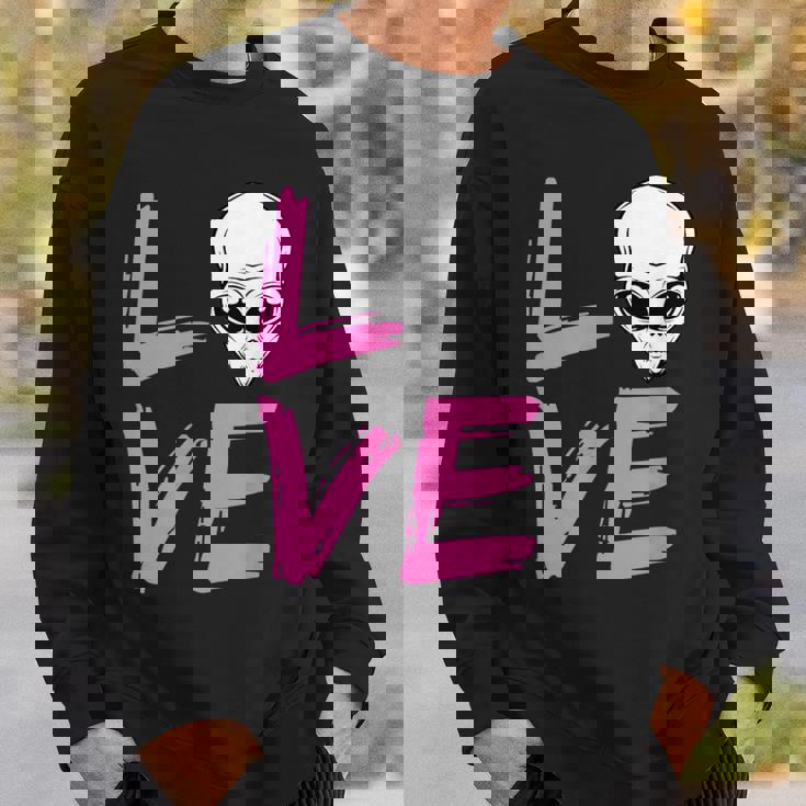 エイリアンラバーtシャツ エイリアンフェイス Ufo ファニーtシャツ スウェットシャツ 彼への贈り物