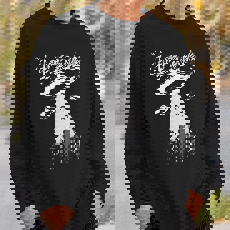 エイリアン誘拐 Ufo Humans Are Terrible スウェットシャツ 彼への贈り物