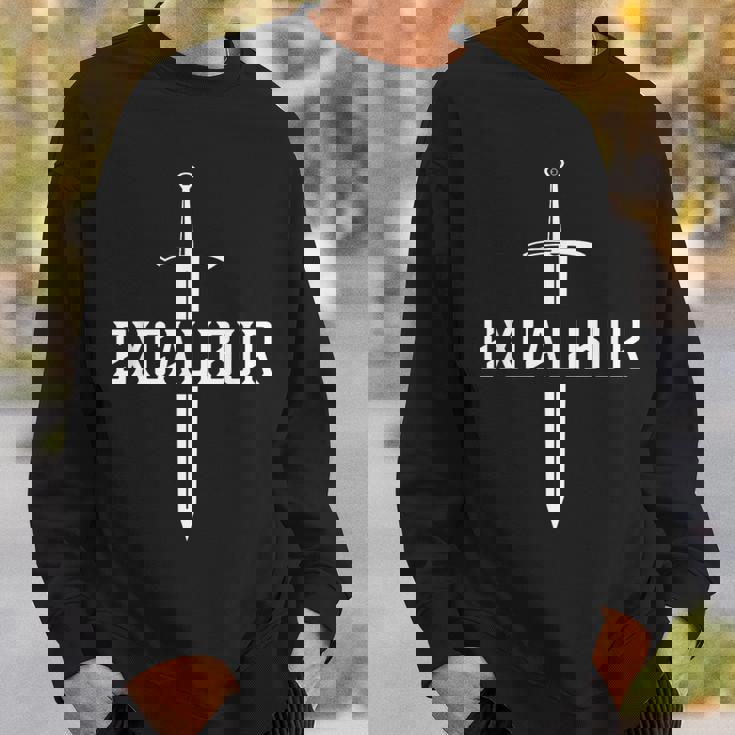 エクスカリバー アーサー王の石の中の伝説の剣 スウェットシャツ 彼への贈り物