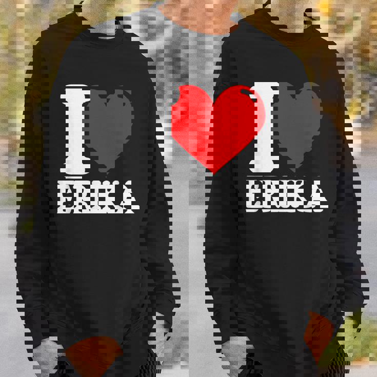 エリカが好き スウェットシャツ 彼への贈り物